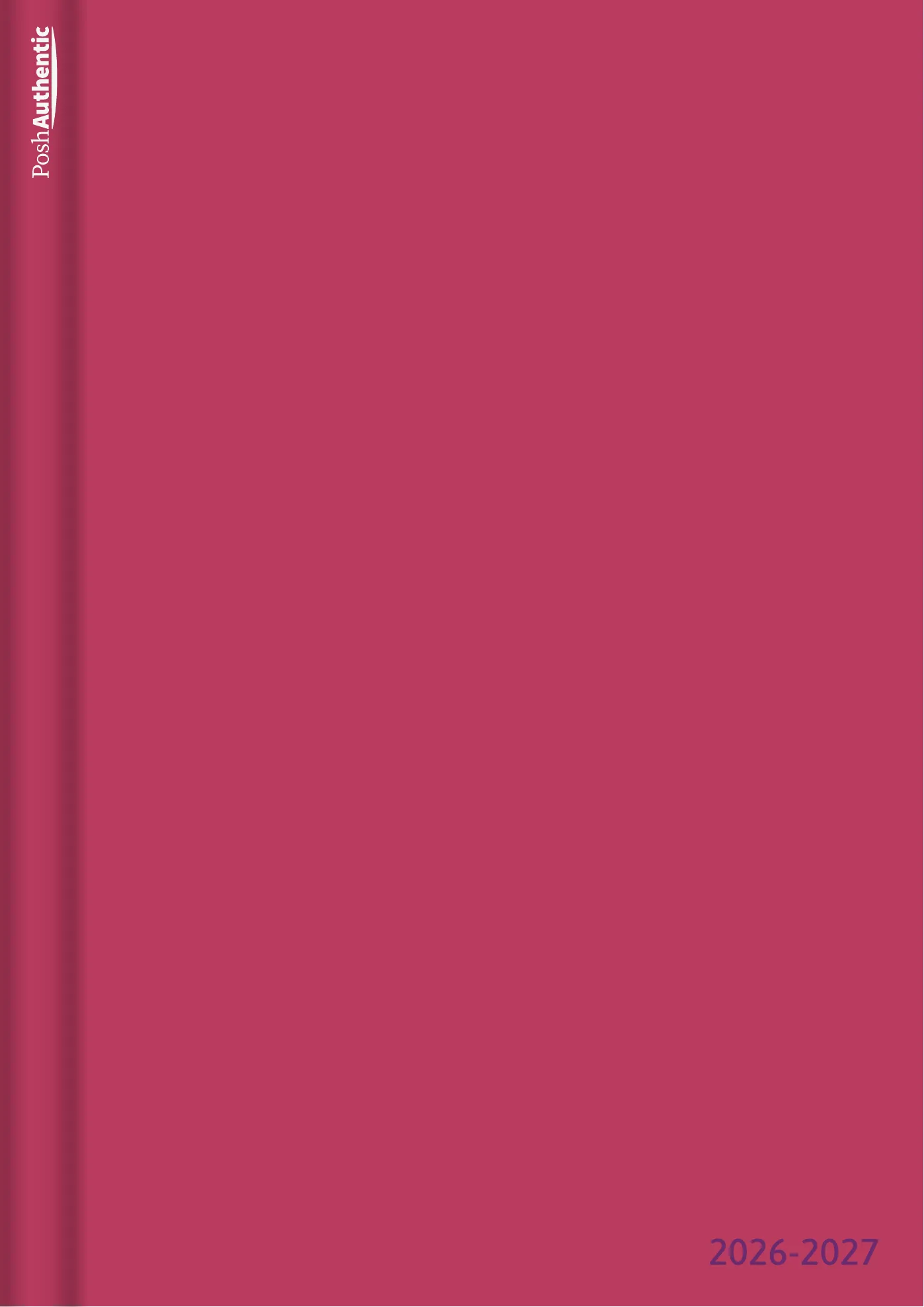 One of the planner covers: a plain cover in one of the theme’s colorways, with the edition set quietly across it, shown in the A4 Portrait cut.