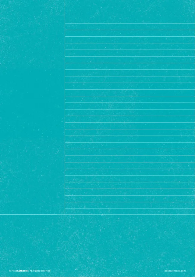 One of the deluxe note templates: the same Cornell-style ruled sheet in the theme’s lightest color, over a printed paper texture, from the 2026-2027 Mid-Year Heavy Wonder theme.