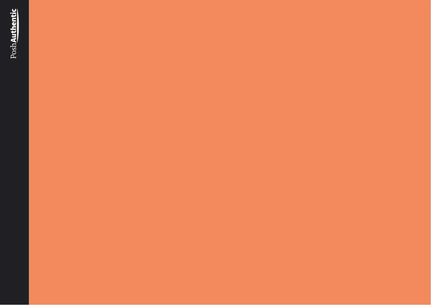 The Notebook planner cover in orange.
