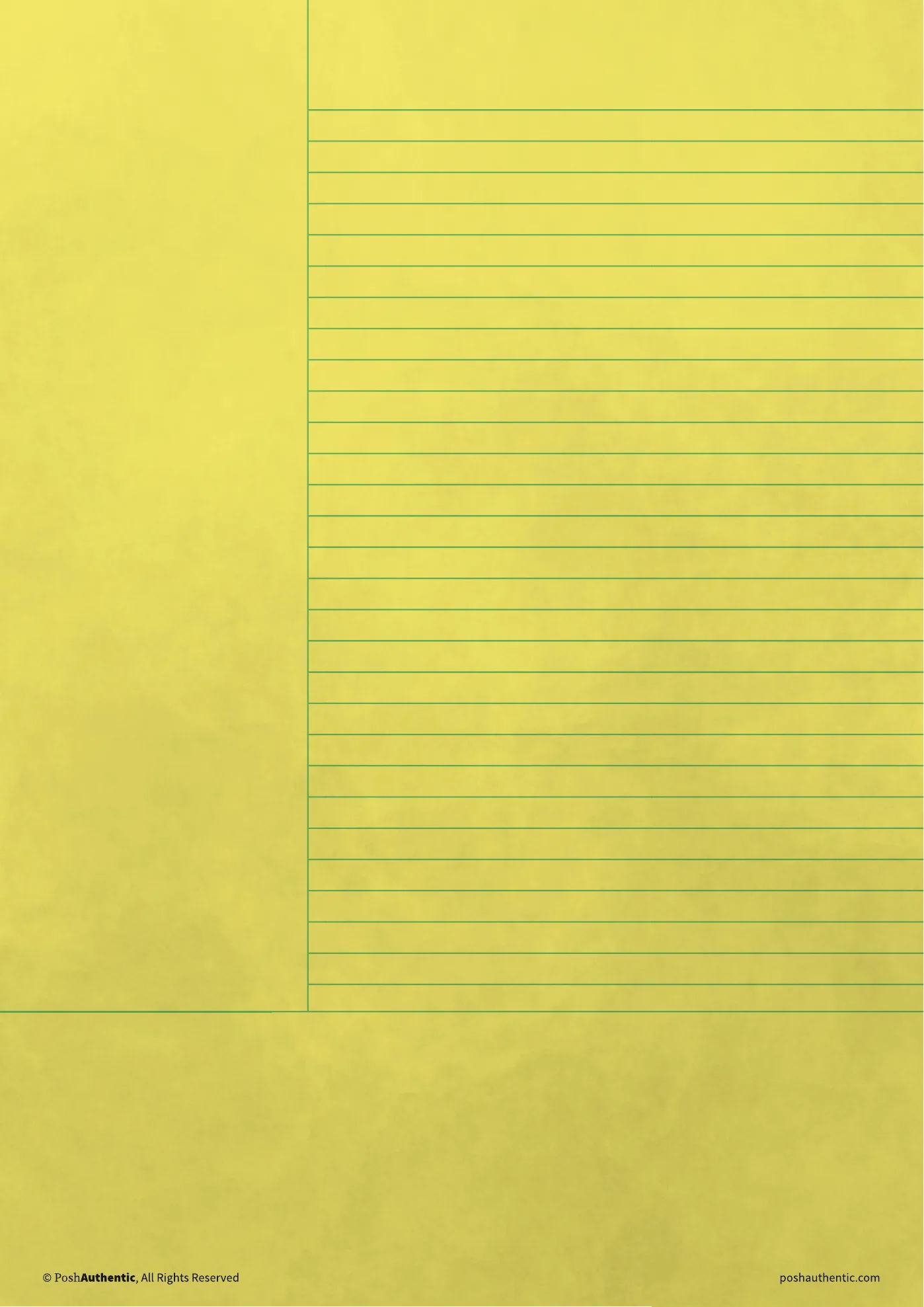 A Cornell note template on the clouds paper texture.