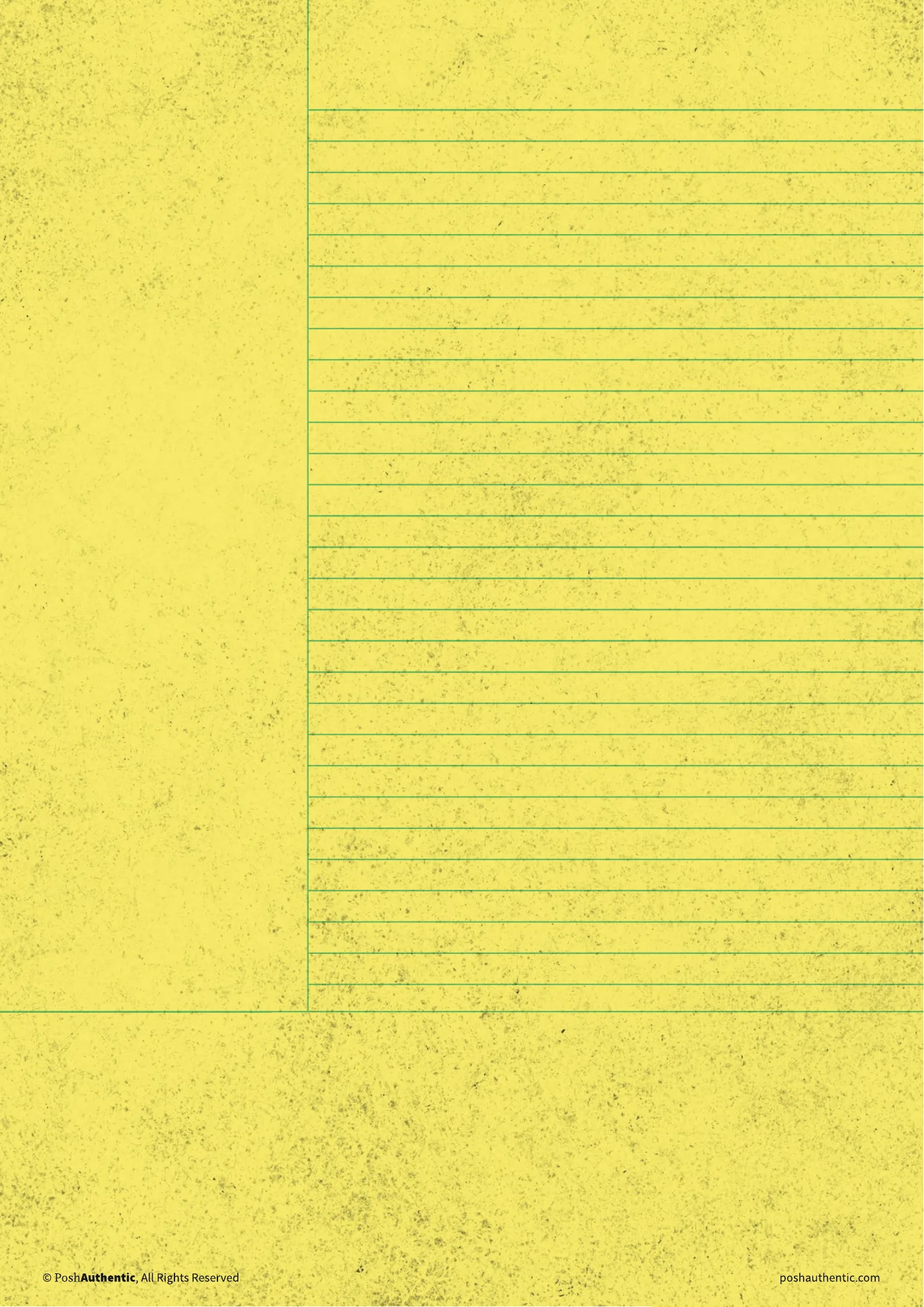 A Cornell note template on the dusted paper texture.
