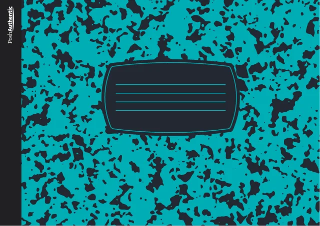 The Composition planner cover in midnight.
