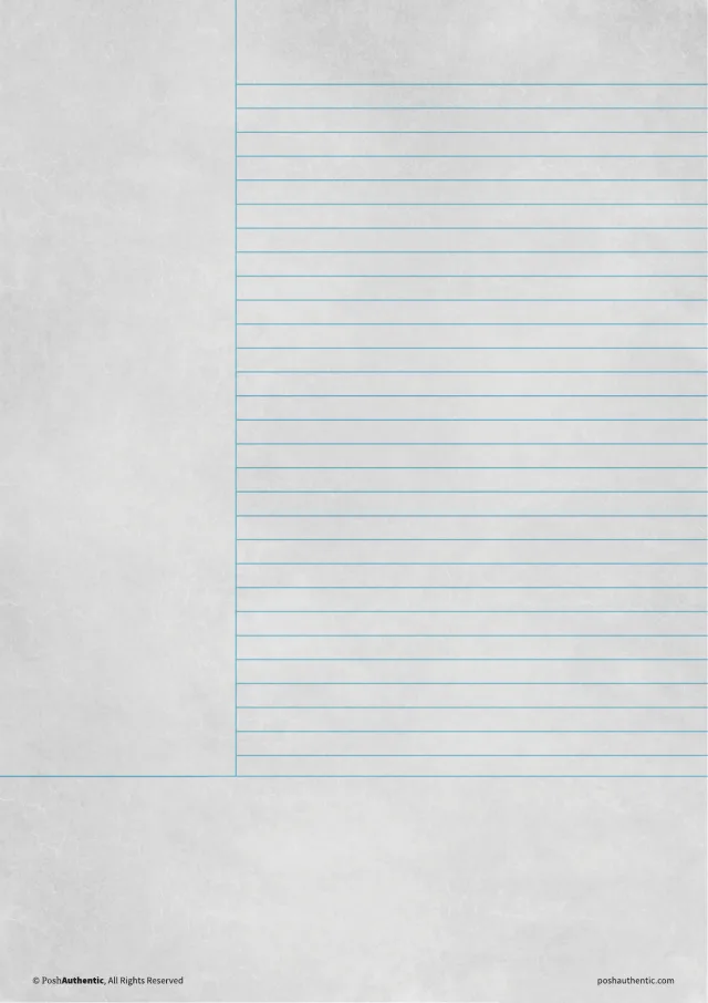 A Cornell note template on the dry and cracked paper texture.