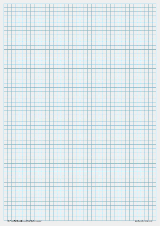 A graph note template — the layout shown on a plain white sheet.