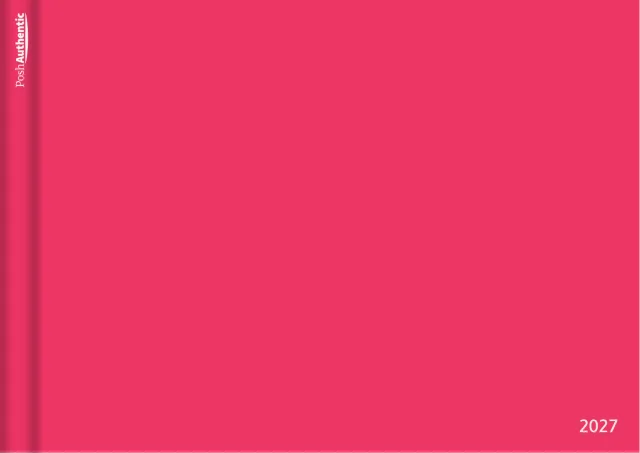 The Minimal planner cover in red.