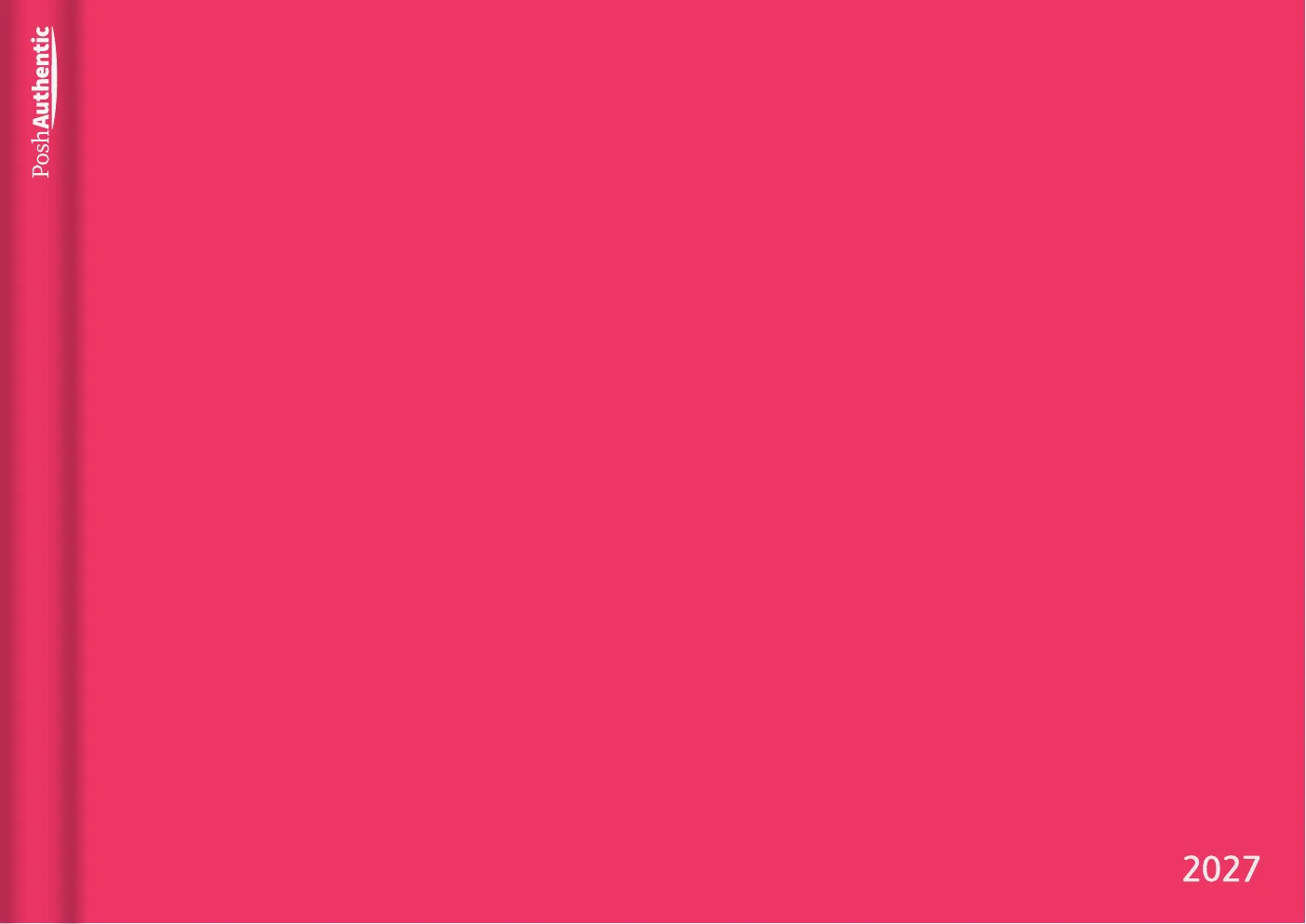 The Minimal planner cover in red.