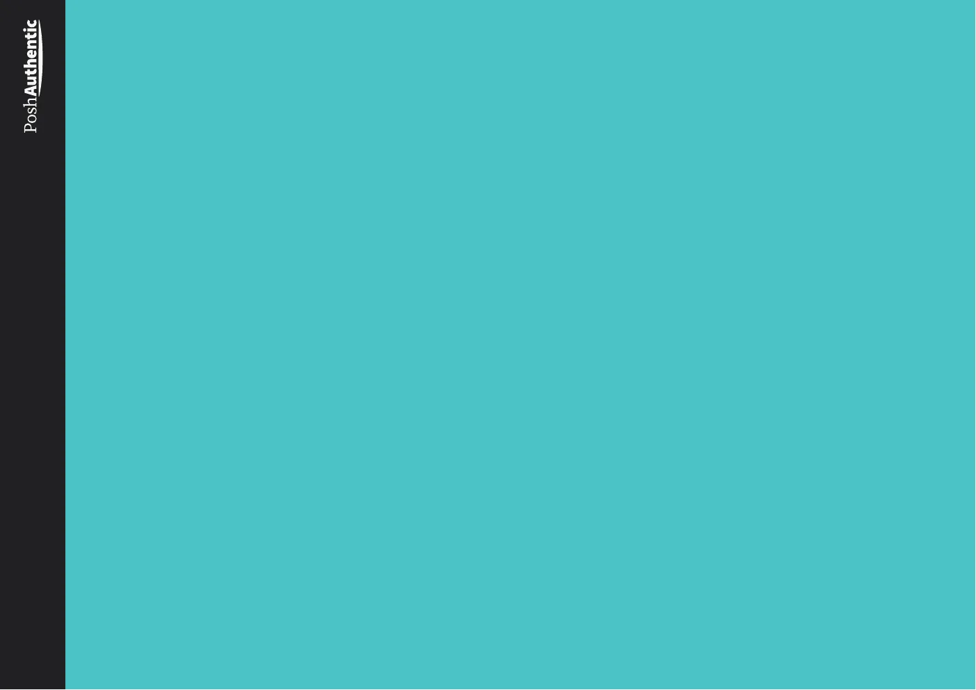 The Notebook planner cover in aqua.