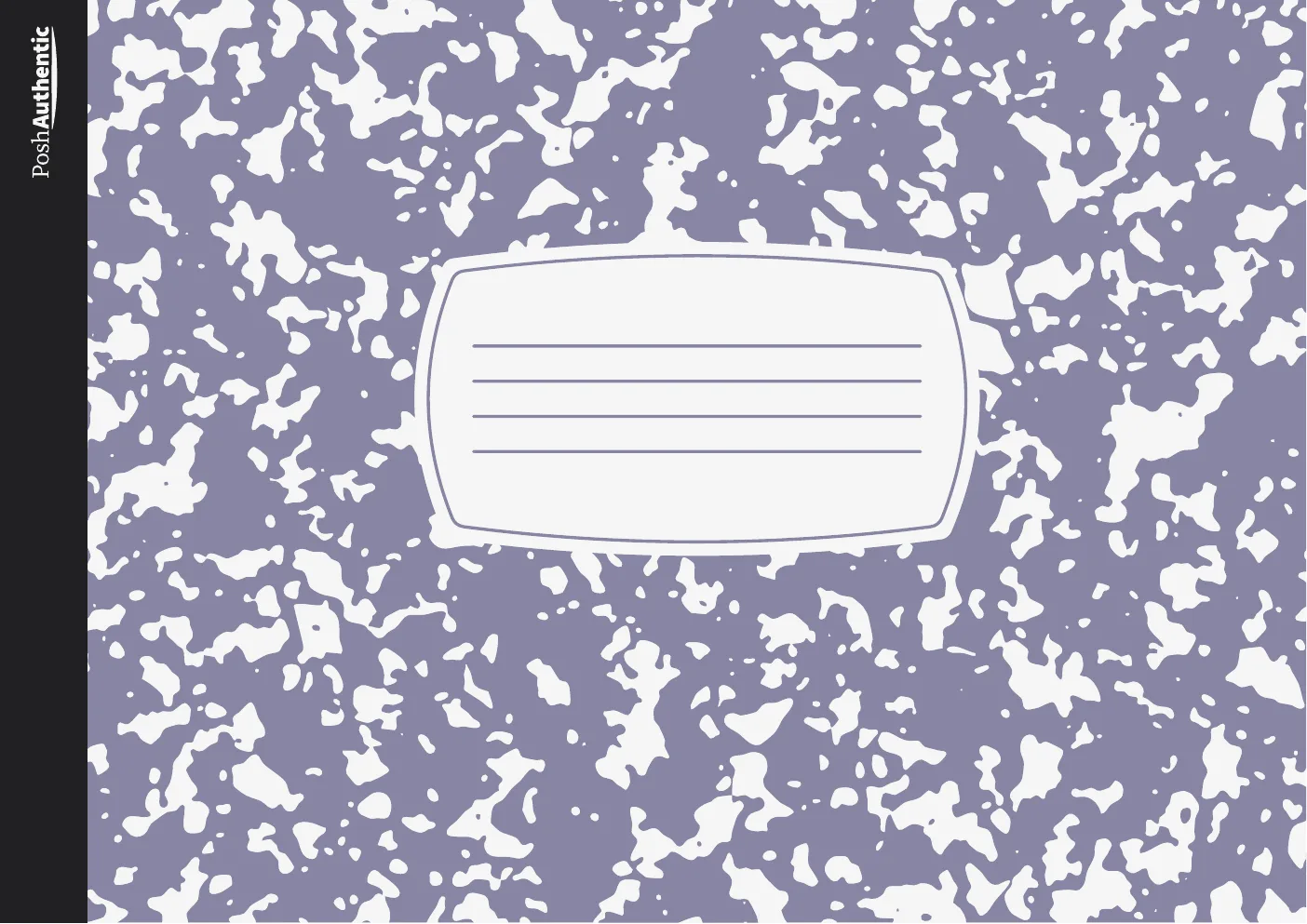 The Composition planner cover in frost.