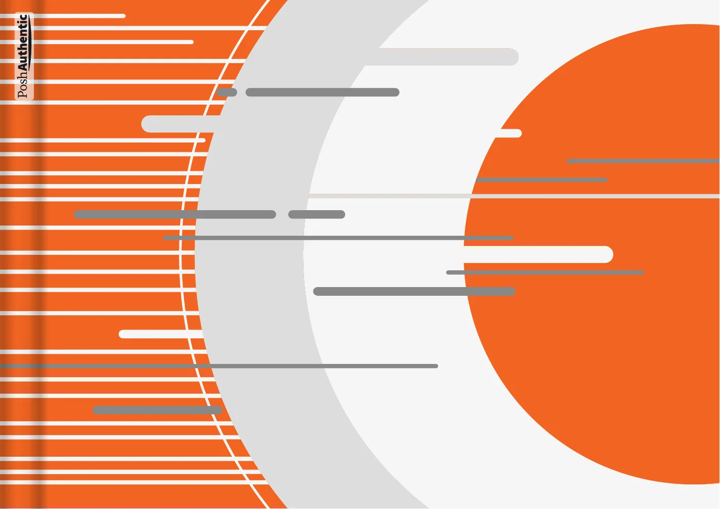 The deluxe dynamism planner cover in orange.