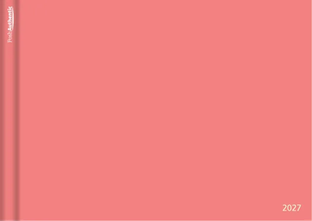 The Minimal planner cover in melon.