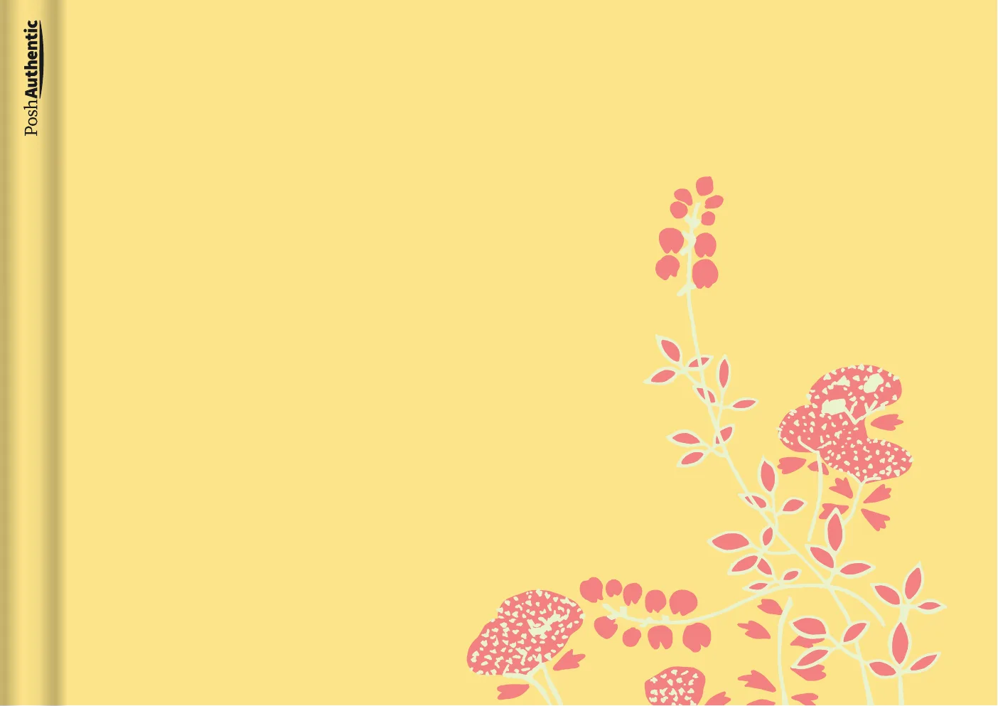 The Plants planner cover in jasmine.