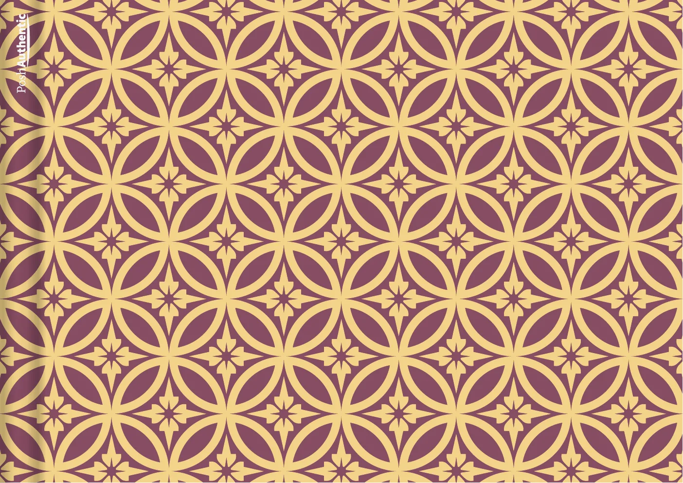 The Shippo planner cover in plum.